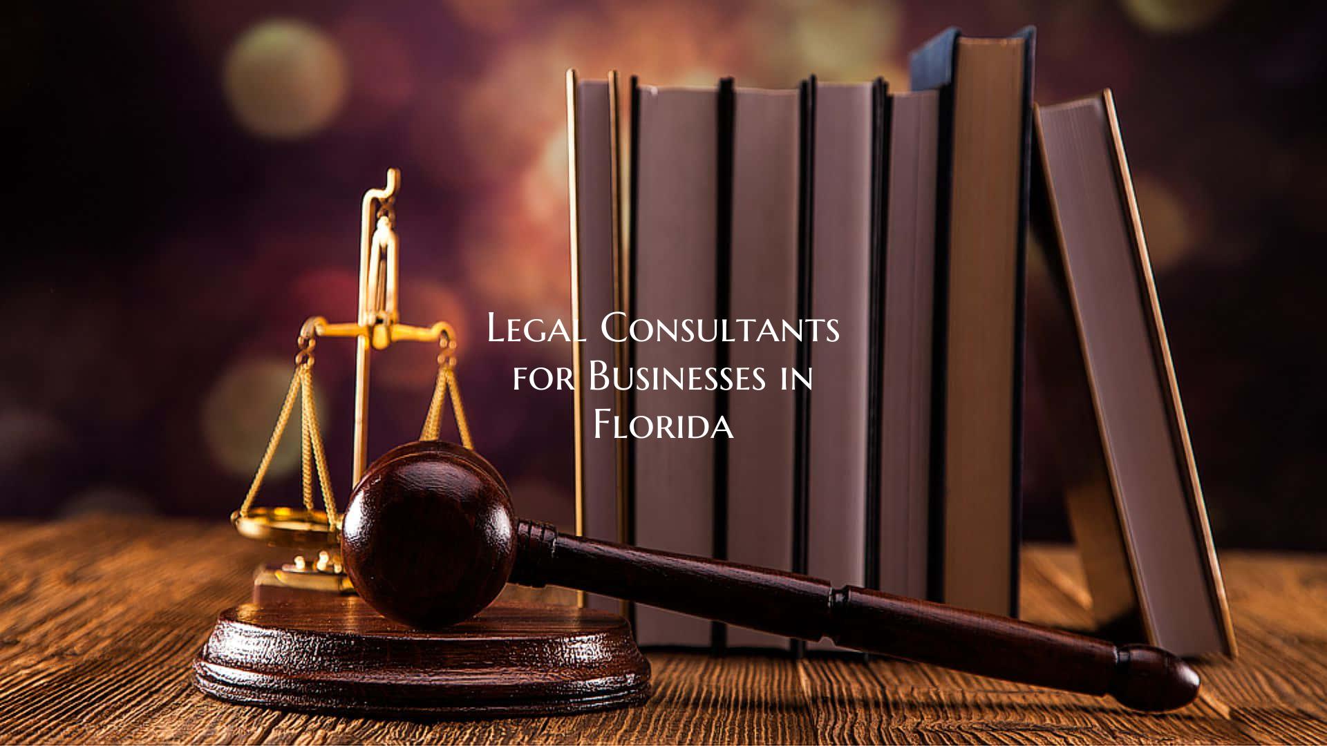 Legal Consultants for Businesses in Florida
